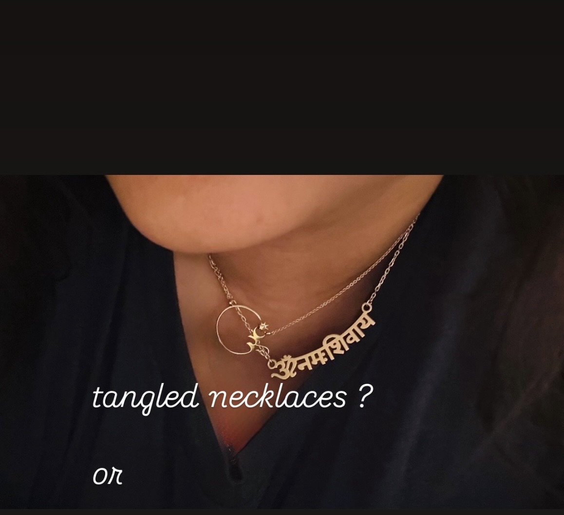 Tangled necklaces, or…